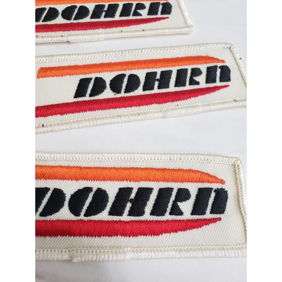 Dohrn Motor Freight Express Trucking Trucker Patch 80s Vintage Lot Of 3 - Picture 3 of 4